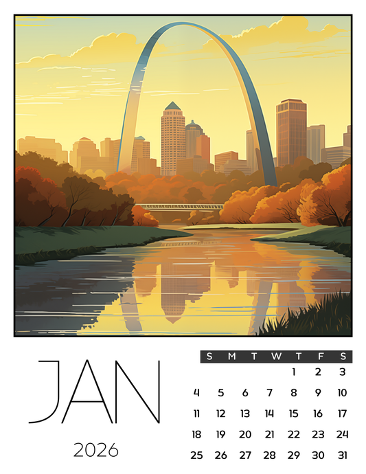 Monthly Calendar - 2026
