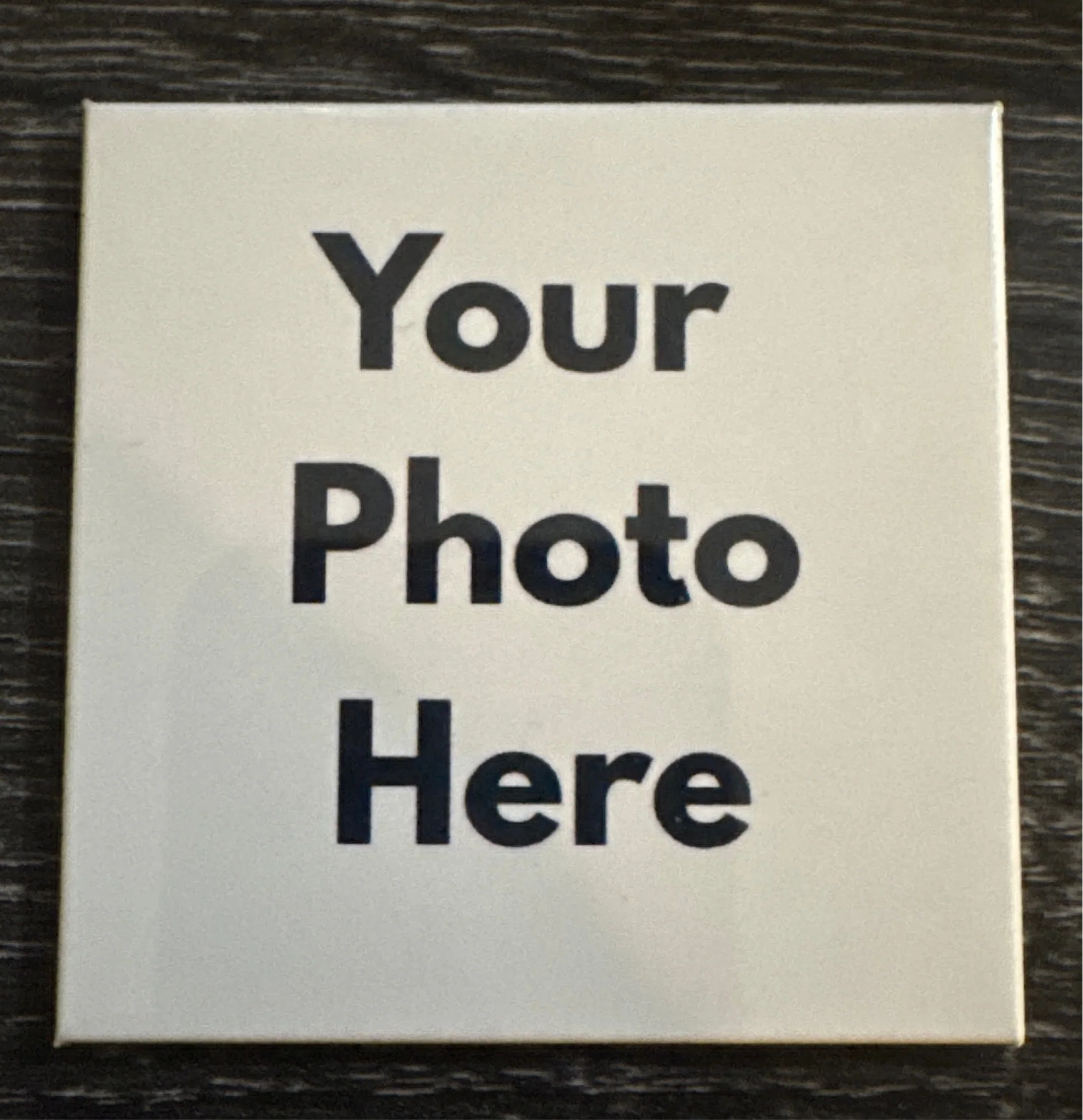 2.5" x 2.5" Square Photo Magnet